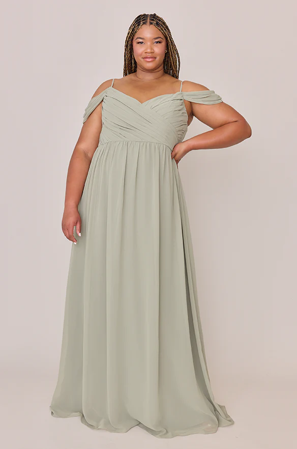 Lily Chiffon Dress | Made To Order - Image 158