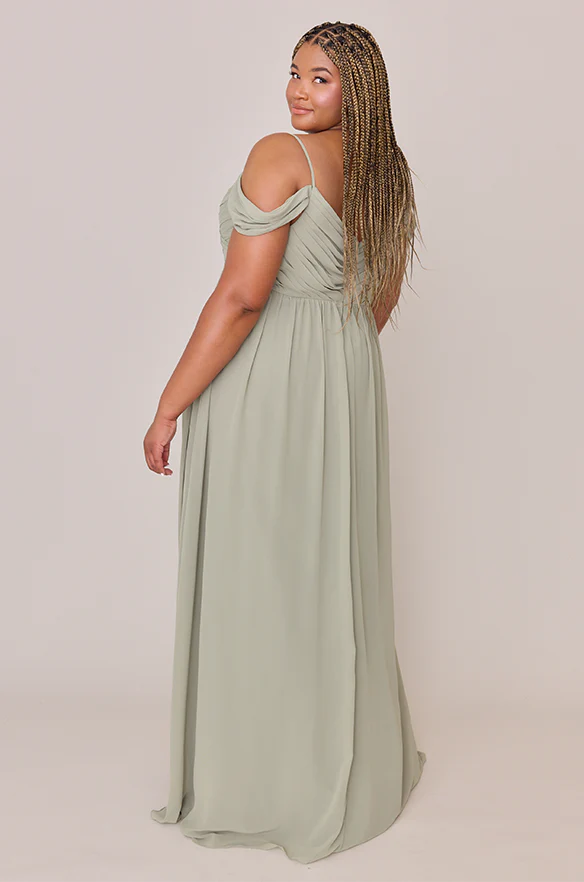 Lily Chiffon Dress | Made To Order - Image 159