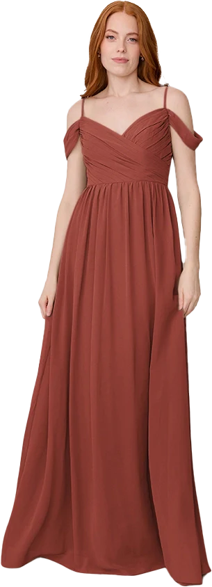 Lily Chiffon Dress | Made To Order - Image 184