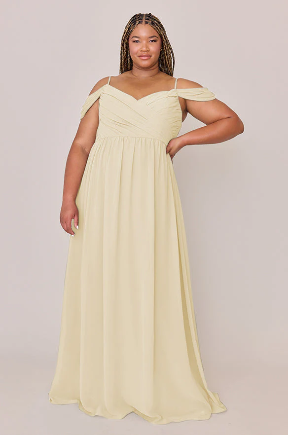 Lily Chiffon Dress | Made To Order - Image 223