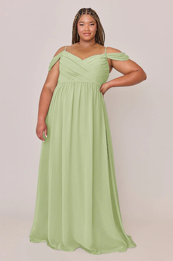 Lily Chiffon Dress | Made To Order - Image 238