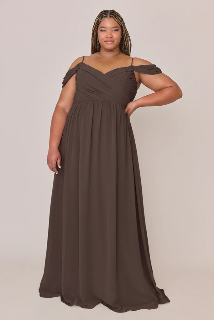 Lily Chiffon Dress | Made To Order - Image 241