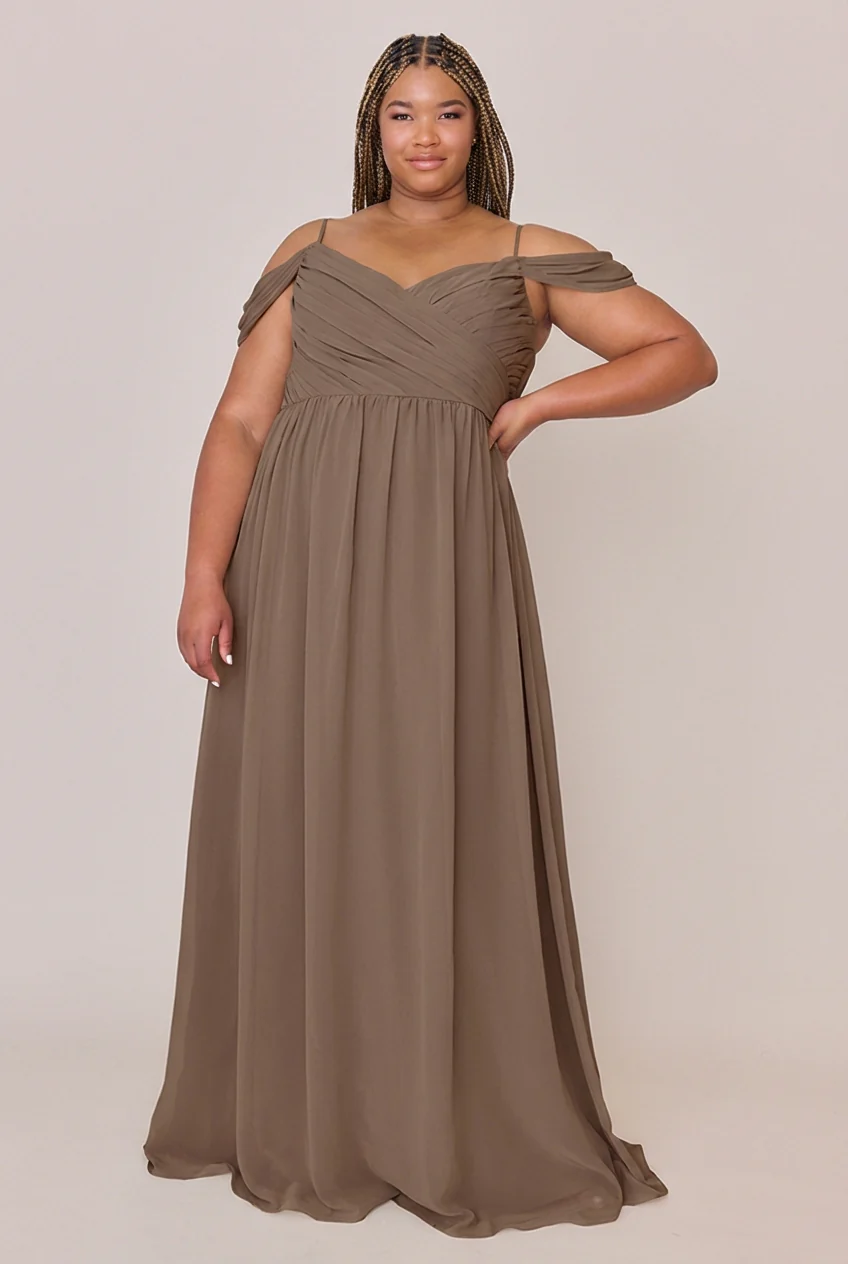Lily Chiffon Dress | Made To Order - Image 245