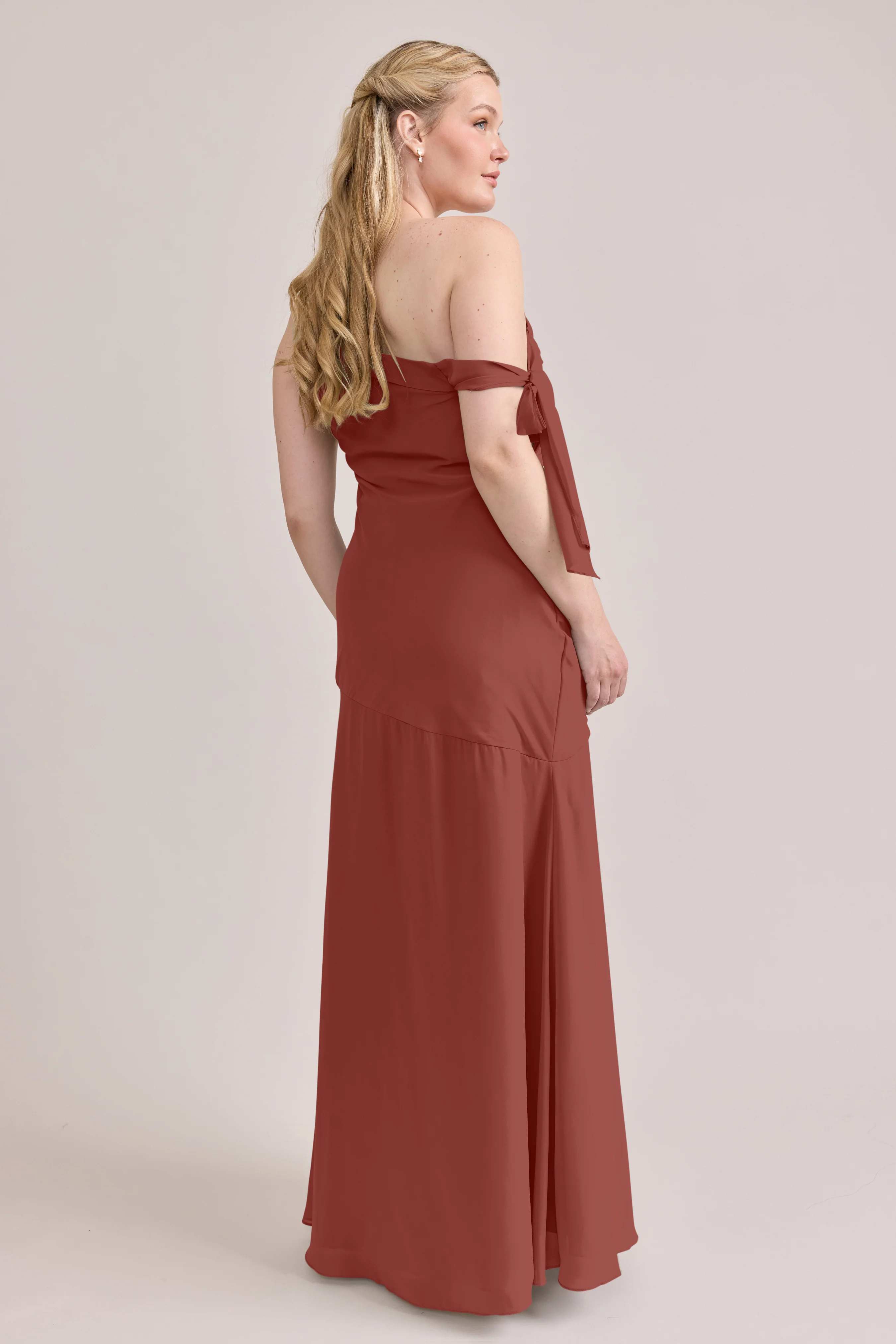 Livvy Chiffon Dress | Made To Order - Image 26