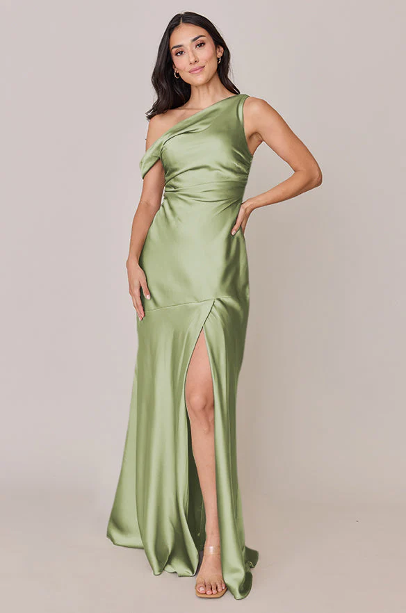 Livvy Satin Dress | Made To Order - Image 162