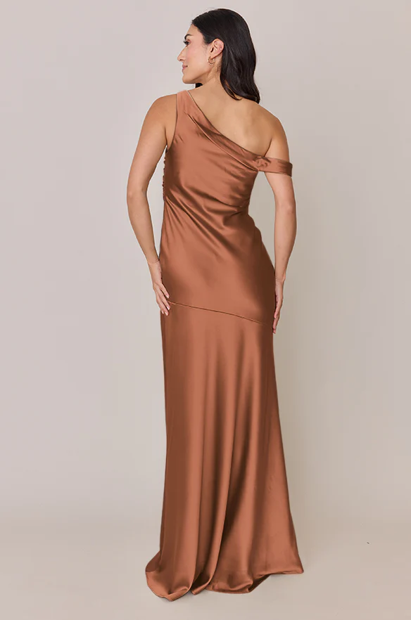 Livvy Satin Dress | Made To Order - Image 26