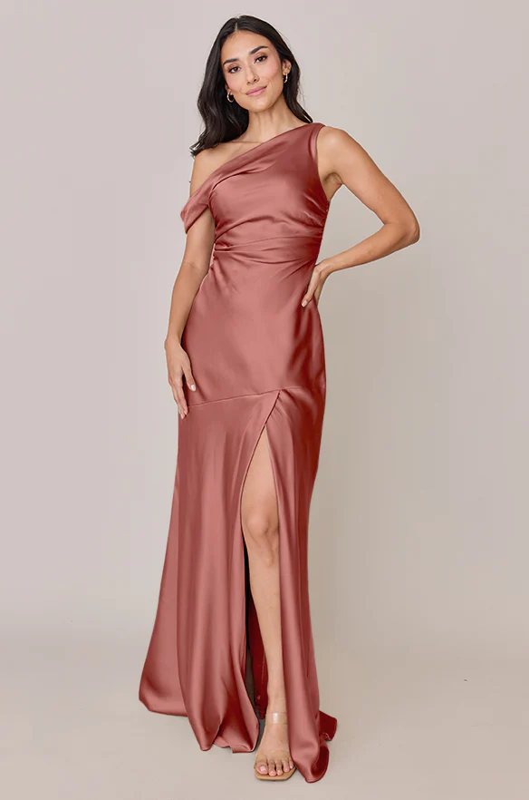 Livvy Satin Dress | Made To Order - Image 29