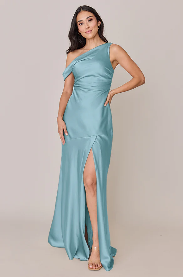 Livvy Satin Dress | Made To Order - Image 53