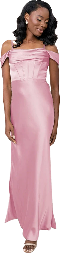 London Convertible Satin Dress | Made To Order - Image 114