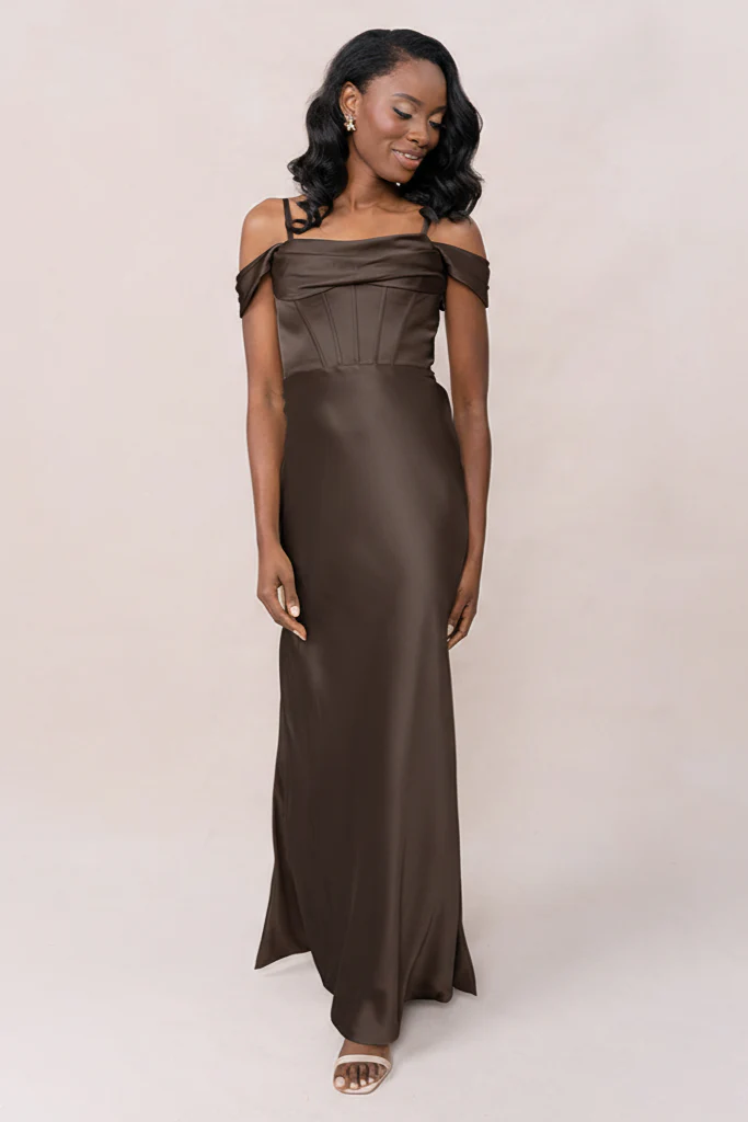 London Convertible Satin Dress | Made To Order - Image 117