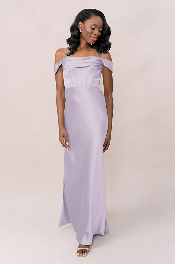 London Convertible Satin Dress | Made To Order - Image 79