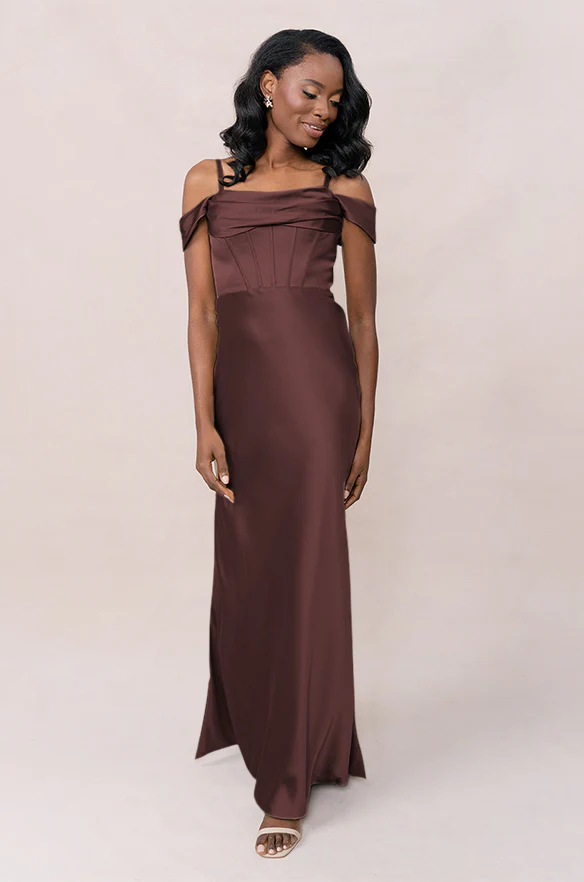 London Convertible Satin Dress | Made To Order - Image 81