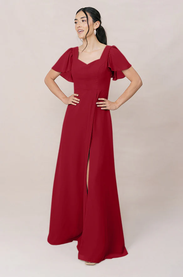 Madeline Convertible Chiffon Dress | Made To Order - Image 108