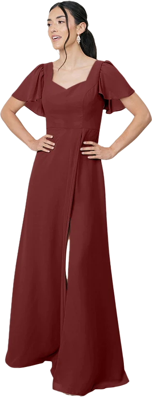 Madeline Convertible Chiffon Dress | Made To Order - Image 164