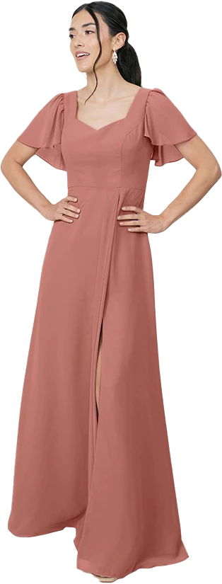 Madeline Convertible Chiffon Dress | Made To Order - Image 171