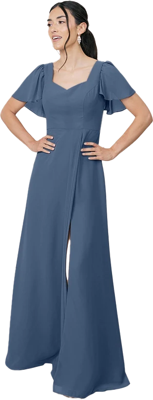 Madeline Convertible Chiffon Dress | Made To Order - Image 173