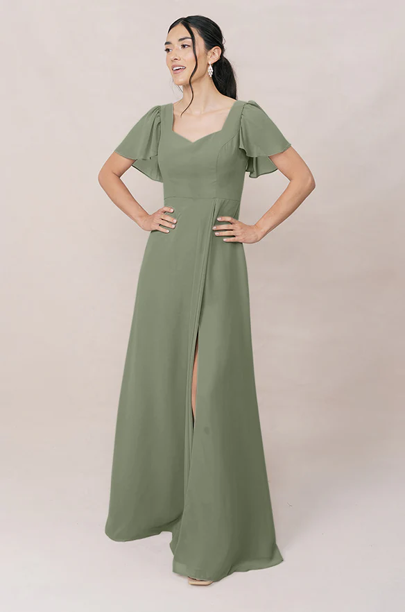 Madeline Convertible Chiffon Dress | Made To Order - Image 18