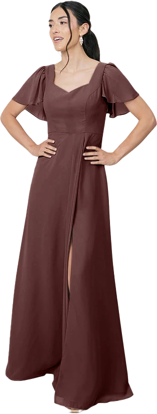 Madeline Convertible Chiffon Dress | Made To Order - Image 182