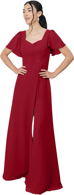 Madeline Convertible Chiffon Dress | Made To Order - Image 188