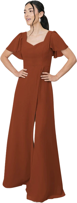 Madeline Convertible Chiffon Dress | Made To Order - Image 195