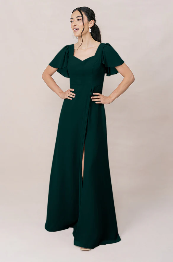 Madeline Convertible Chiffon Dress | Made To Order - Image 47