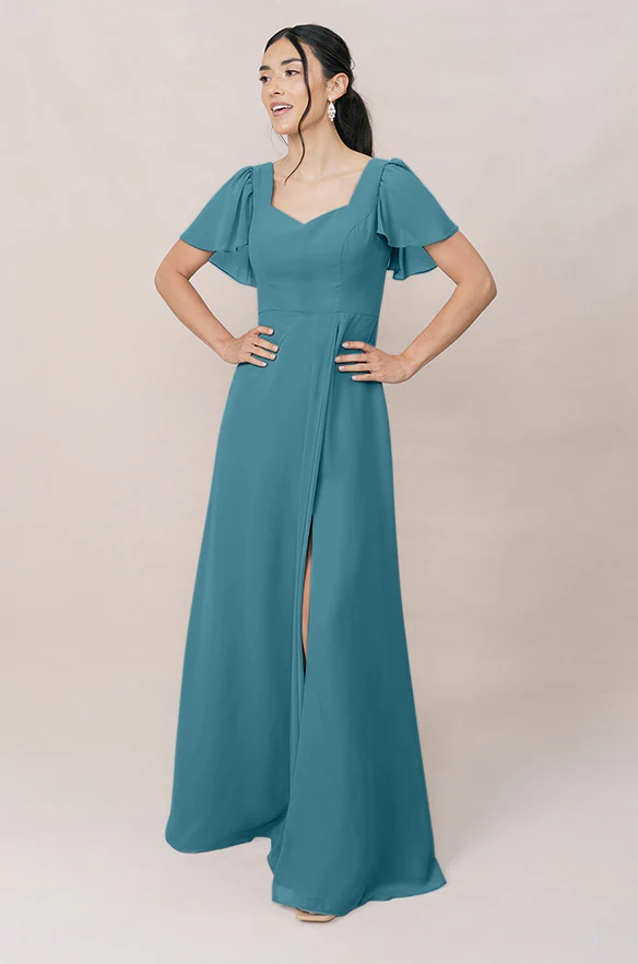 Madeline Convertible Chiffon Dress | Made To Order - Image 53