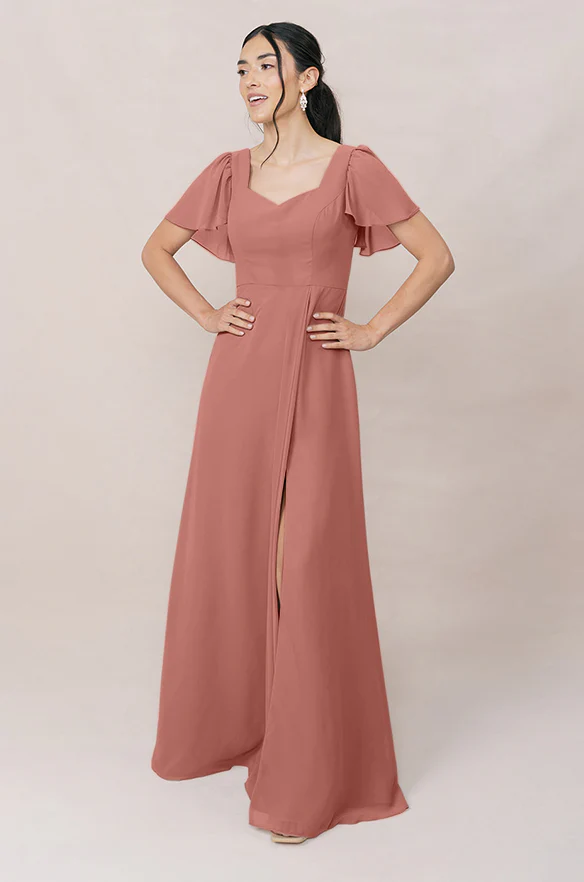 Madeline Convertible Chiffon Dress | Made To Order - Image 56