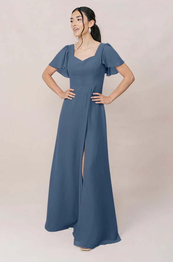 Madeline Convertible Chiffon Dress | Made To Order - Image 62