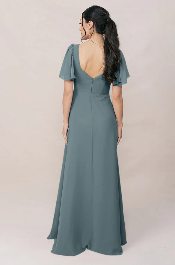 Madeline Convertible Chiffon Dress | Made To Order - Image 70