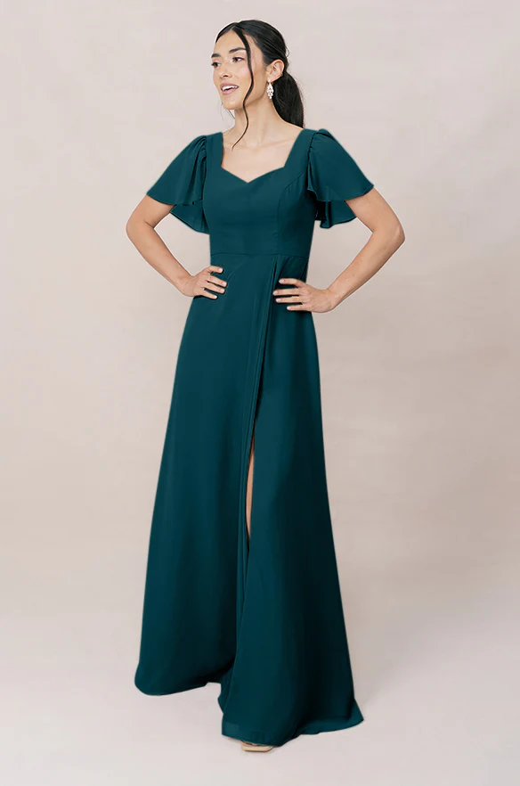 Madeline Convertible Chiffon Dress | Made To Order - Image 80