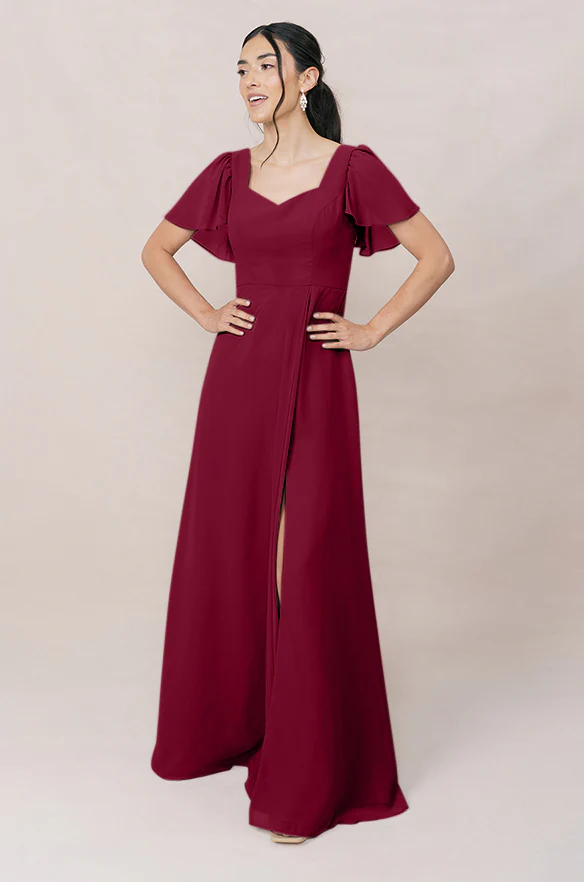 Madeline Convertible Chiffon Dress | Made To Order - Image 92