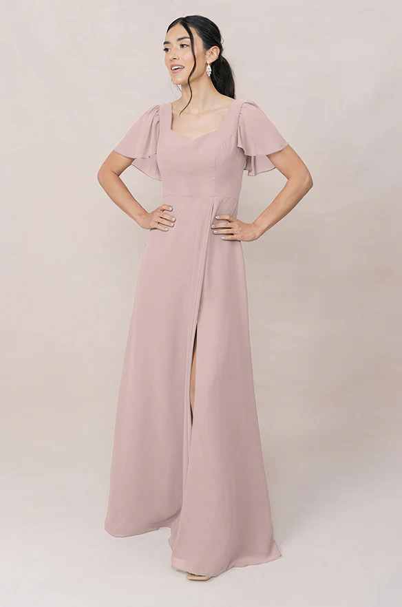 Madeline Convertible Chiffon Dress | Made To Order - Image 95