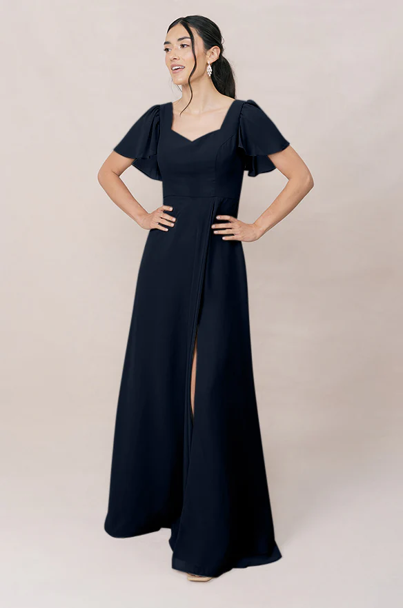 Madeline Convertible Chiffon Dress | Made To Order - Image 99