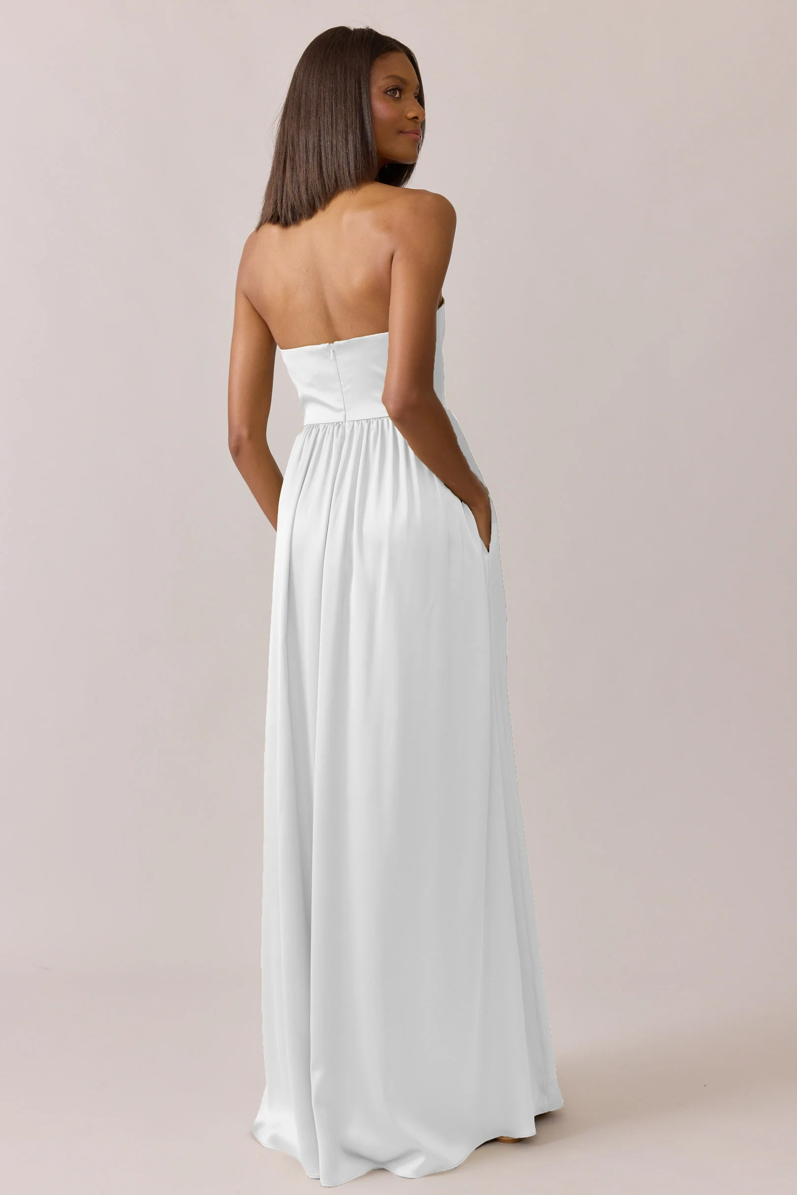 Maren Satin Dress | Made To Order - Image 105