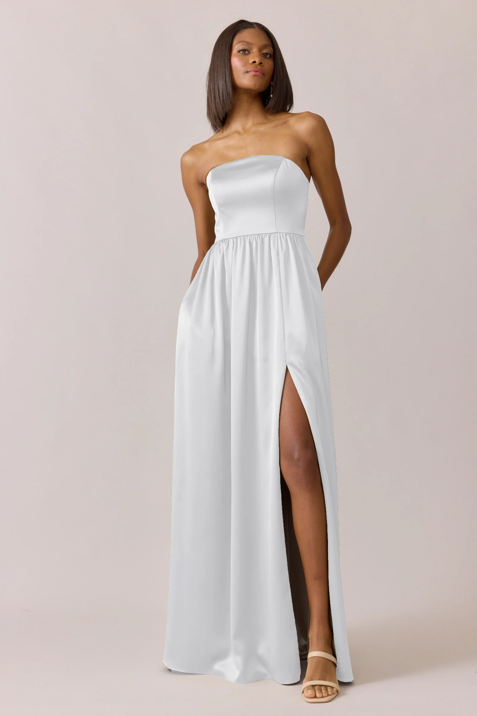 Maren Satin Dress | Made To Order - Image 106