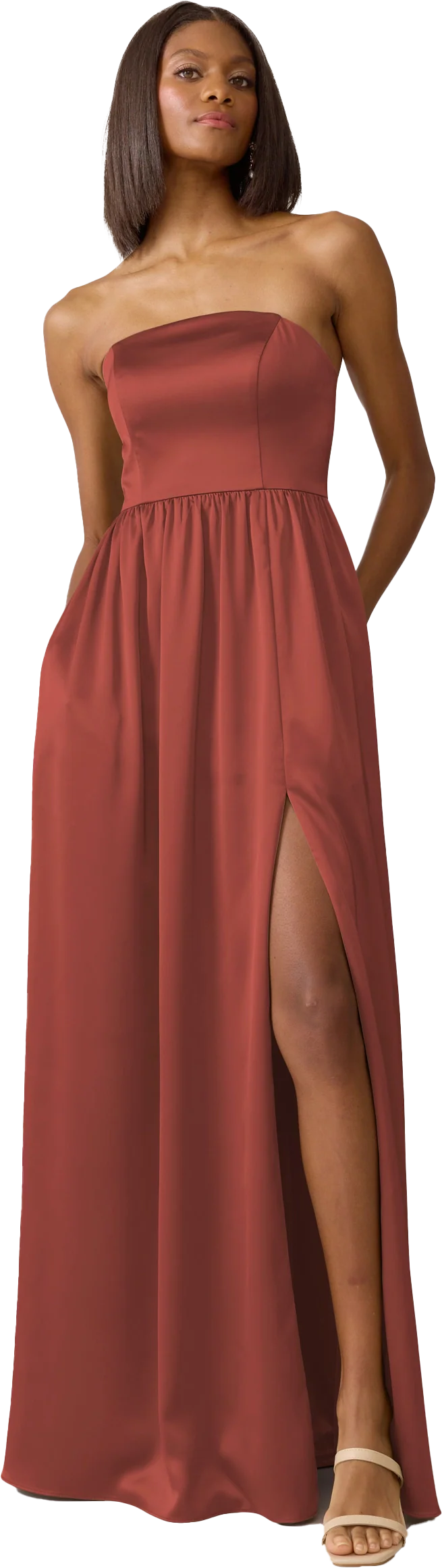 Maren Satin Dress | Made To Order - Image 113
