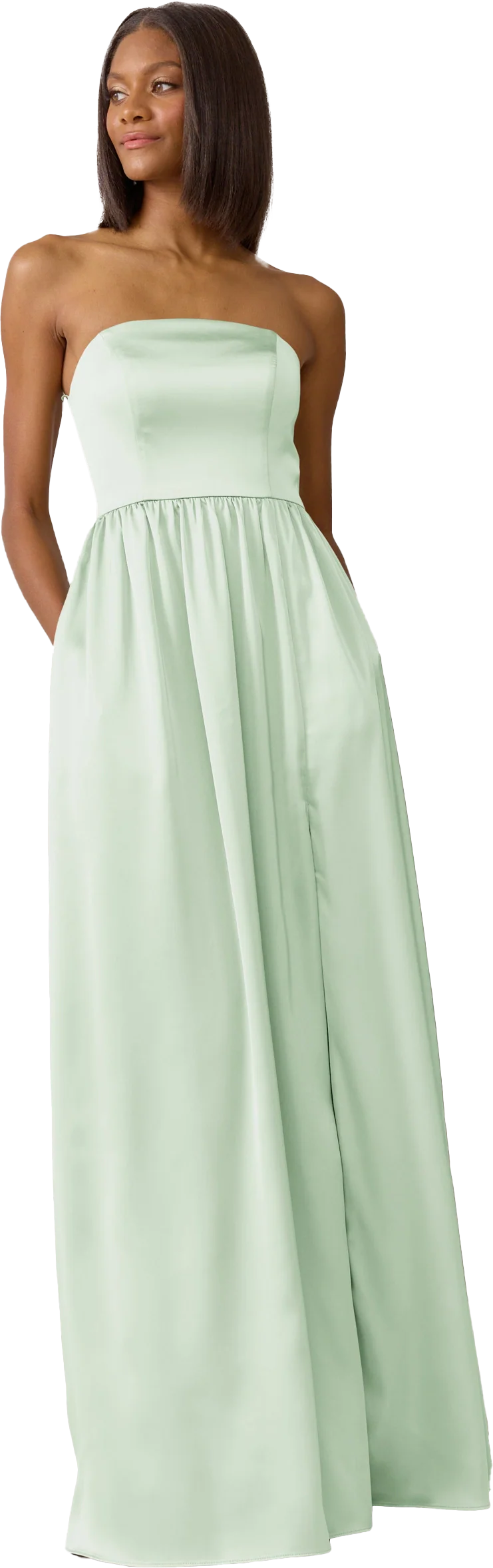 Maren Satin Dress | Made To Order - Image 139
