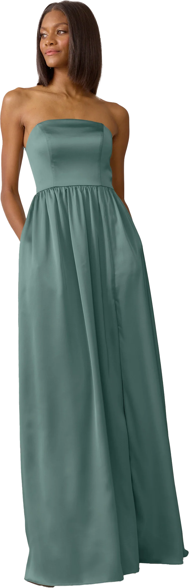 Maren Satin Dress | Made To Order - Image 144