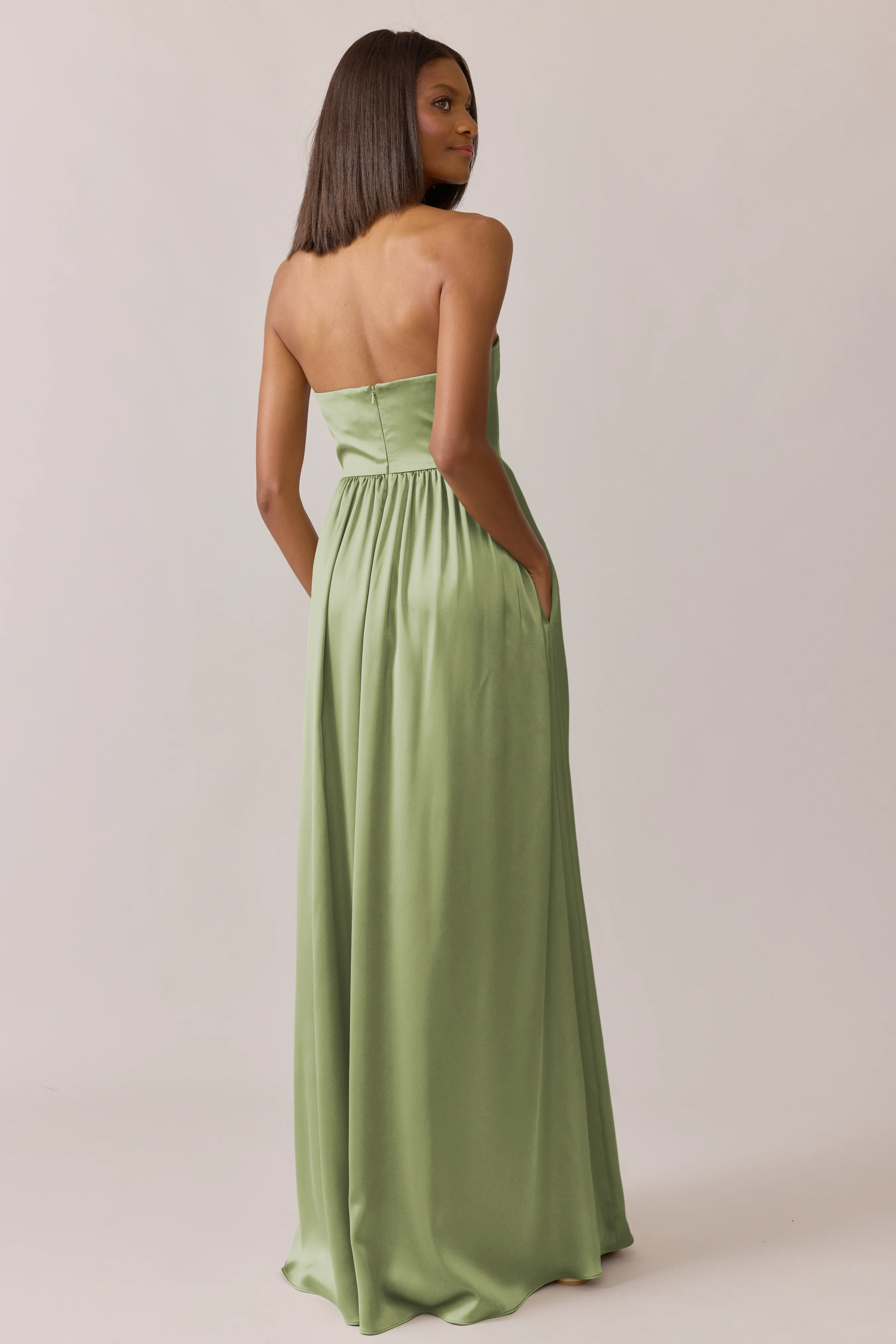 Maren Satin Dress | Made To Order - Image 161
