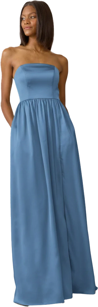Maren Satin Dress | Made To Order - Image 168
