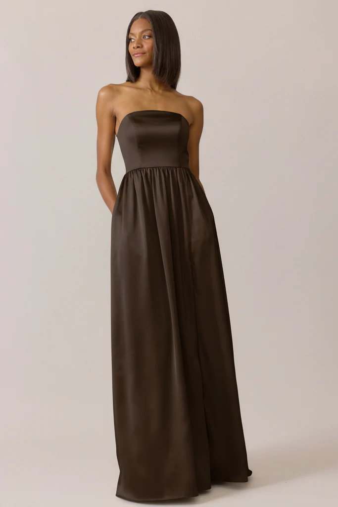 Maren Satin Dress | Made To Order - Image 169