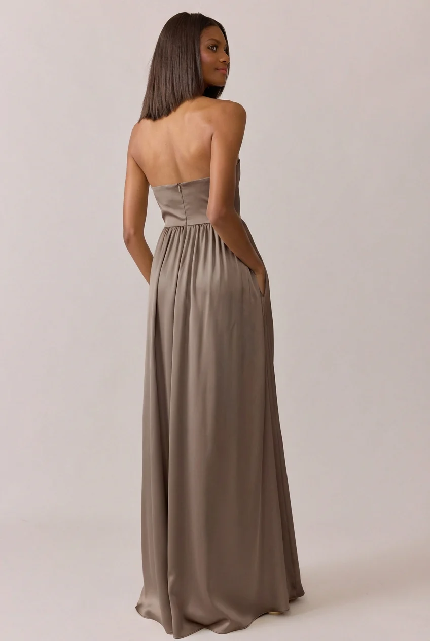 Maren Satin Dress | Made To Order - Image 172