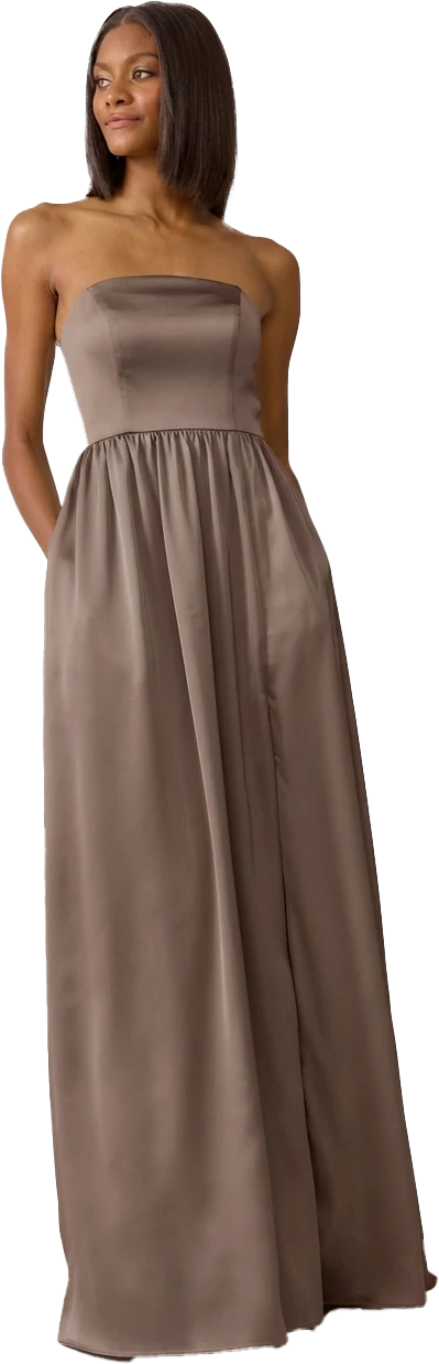 Maren Satin Dress | Made To Order - Image 174