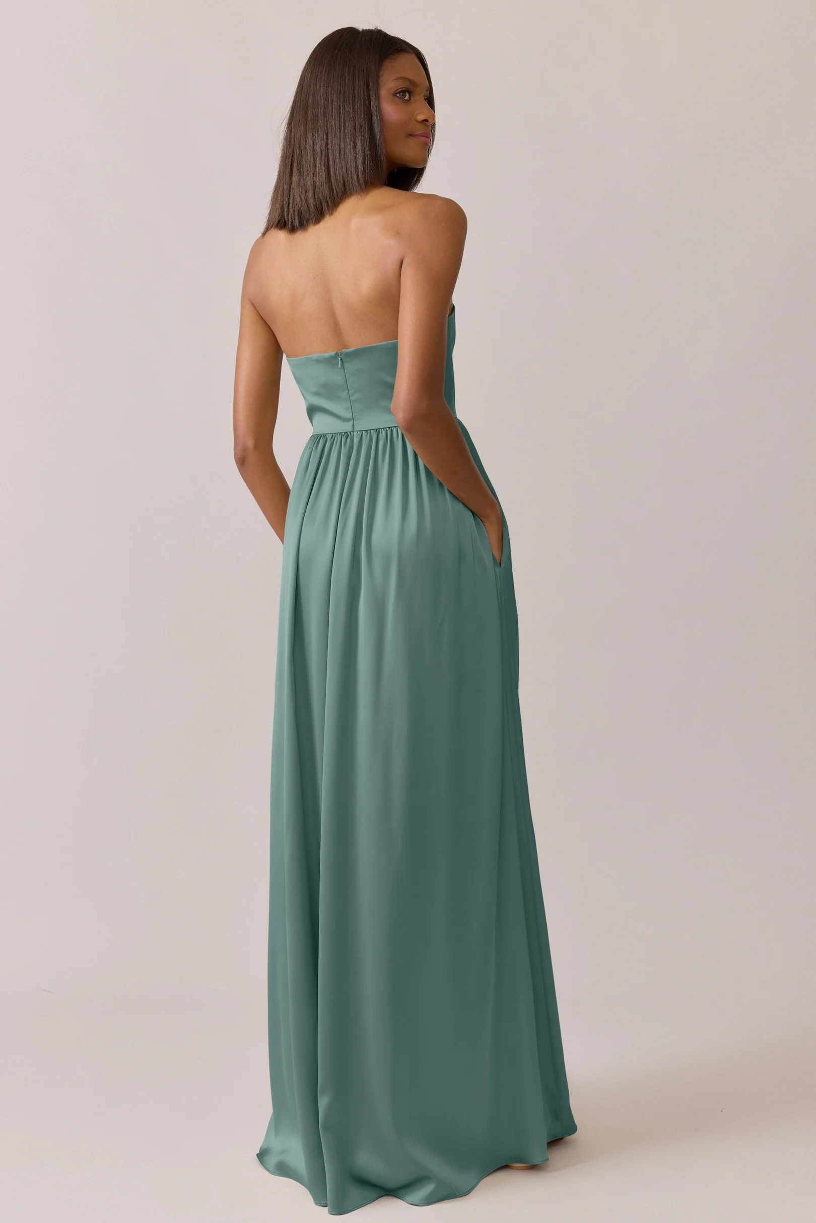Maren Satin Dress | Made To Order - Image 28