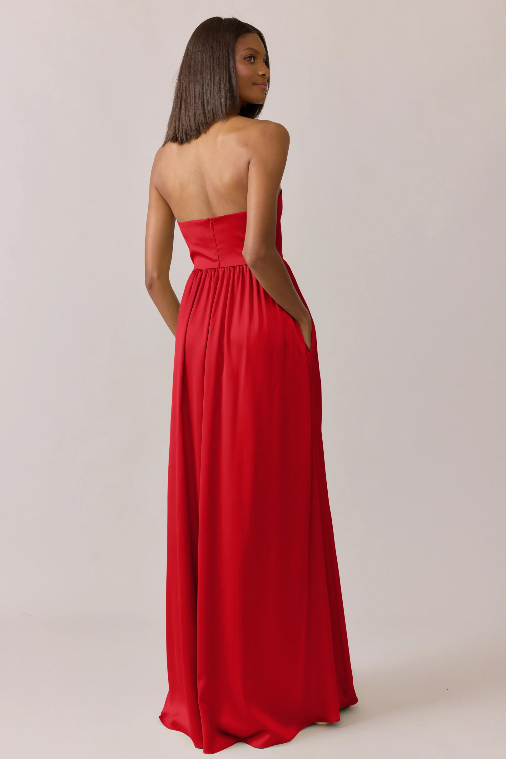 Maren Satin Dress | Made To Order - Image 36