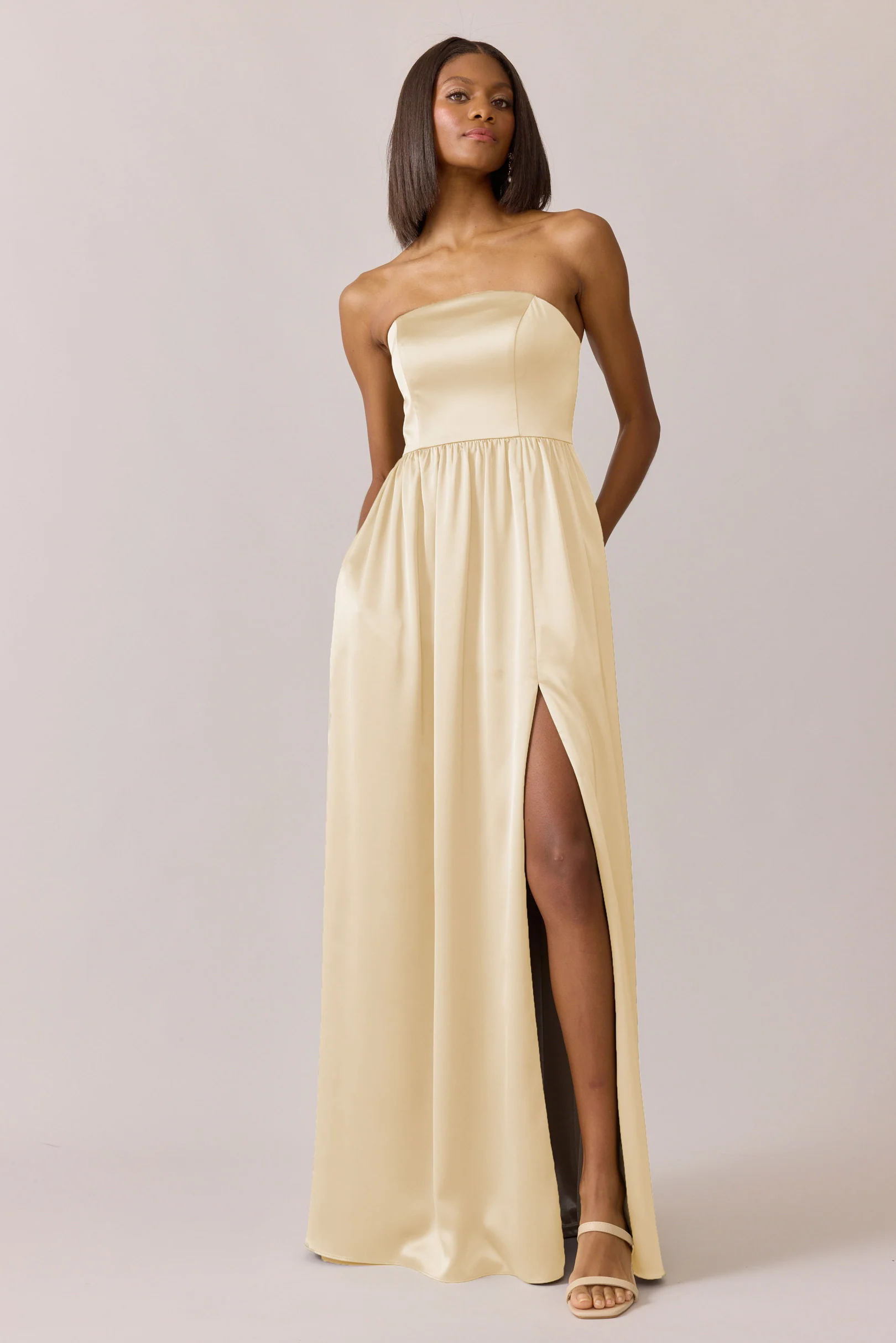 Maren Satin Dress | Made To Order - Image 43