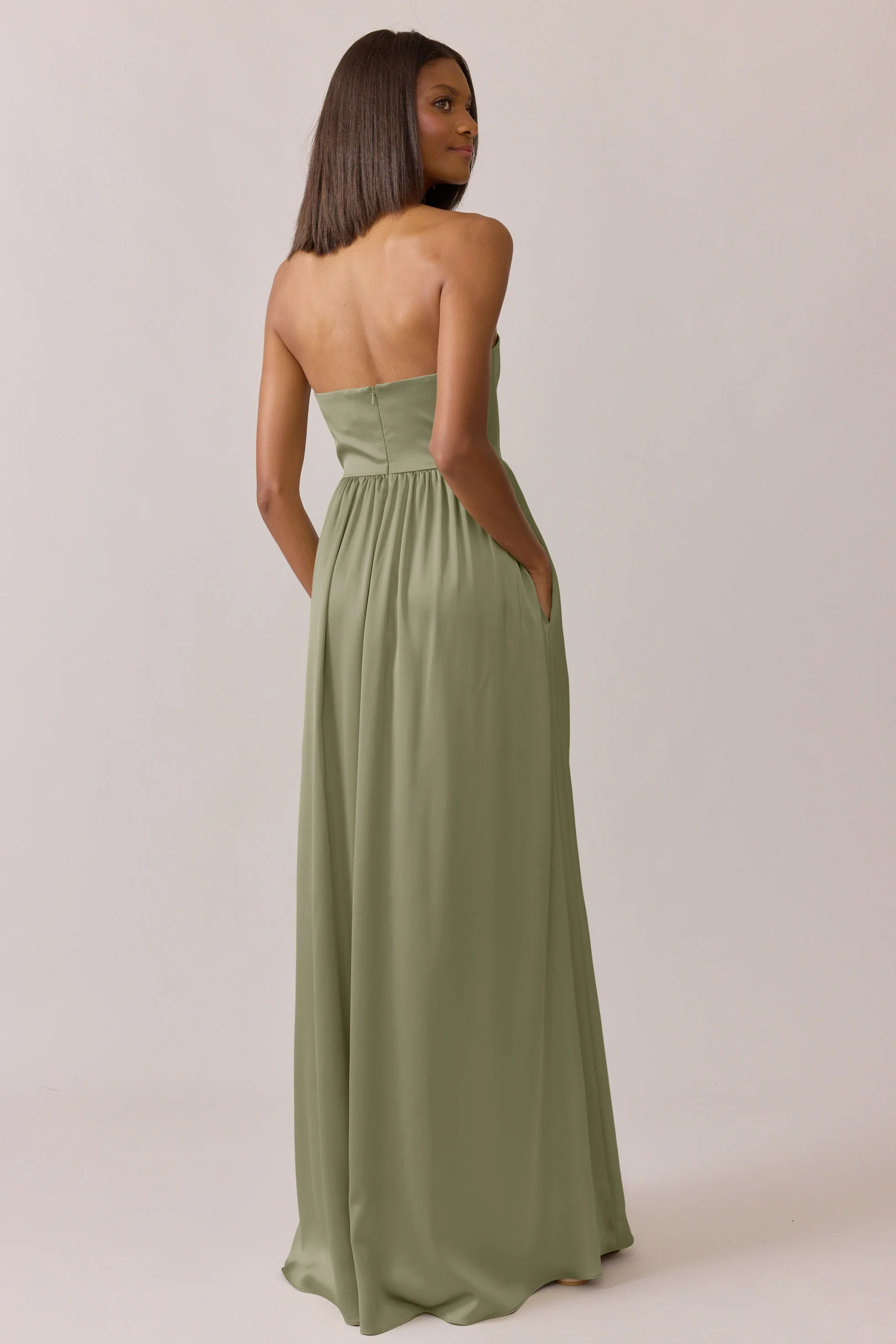 Maren Satin Dress | Made To Order - Image 48