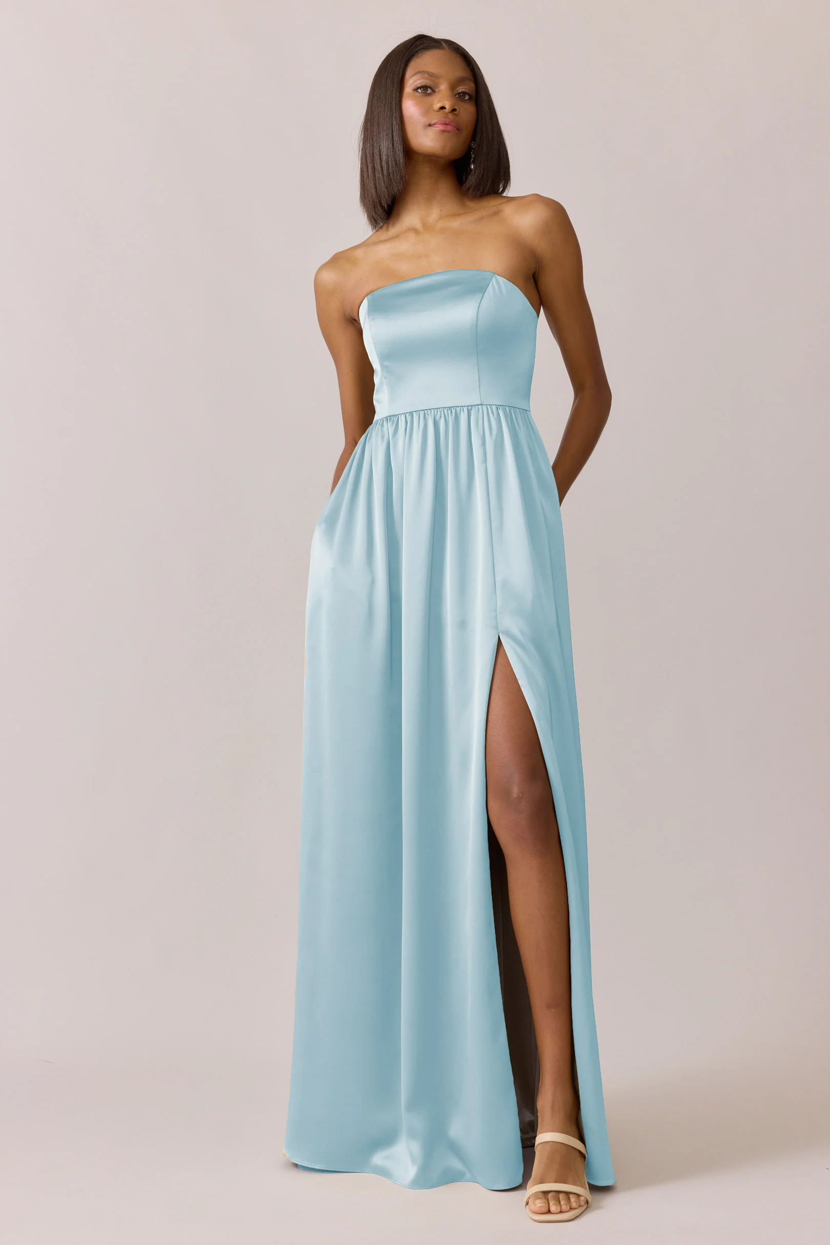 Maren Satin Dress | Made To Order - Image 59