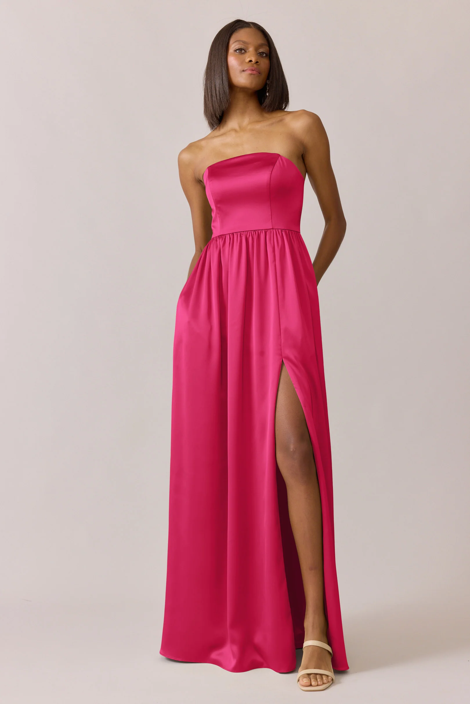 Maren Satin Dress | Made To Order - Image 63