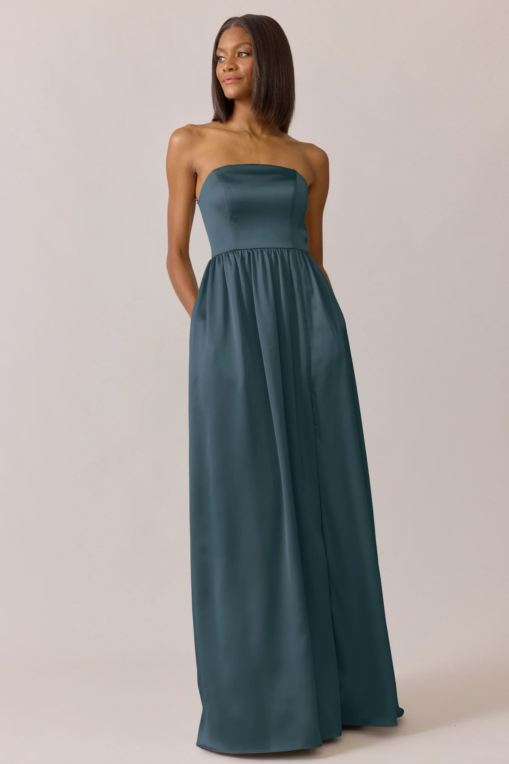 Maren Satin Dress | Made To Order - Image 75